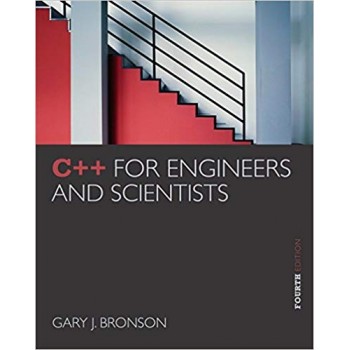 C++ for Engineers and Scientist (4th Edition)