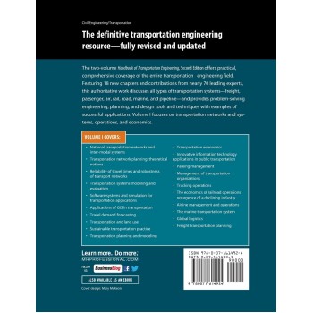 Handbook of Transportation Engineering - Volume I and II