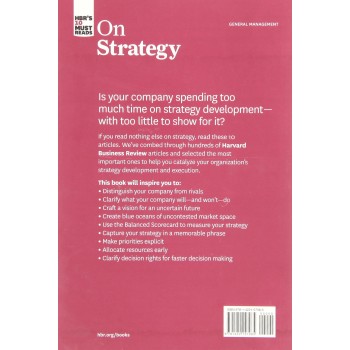 HBR's Must Reads on Strategy (feat article "What Is Strategy?" by M. Porter)