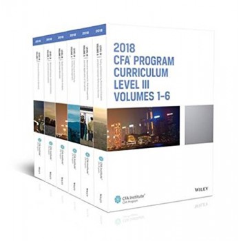   CFA Program Curriculum 2019 Level III Volumes 1-6 Box Set (CFA Curriculum 2019)