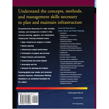 Infrastructure Planning Handbook: Planning, Engineering, and Economics